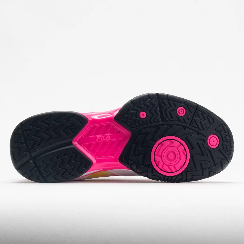 Fila Volley Zone Women's Tie-Dye Print White/Pink/Black 4 Fila Volley Zone Women's Tie-Dye Print White/Pink/Black - Image 4