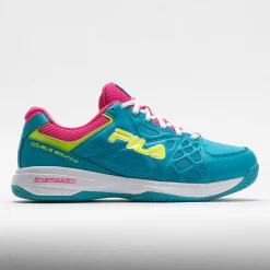 Fila Double Bounce 3 Women's Scuba Blue/White/Safety Yellow