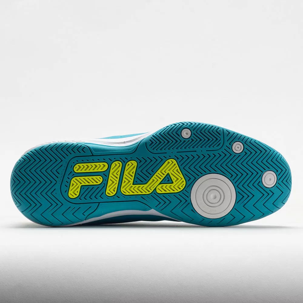 Fila Double Bounce 3 Women's Scuba Blue/White/Safety Yellow 4 Fila Double Bounce 3 Women's Scuba Blue/White/Safety Yellow - Image 4