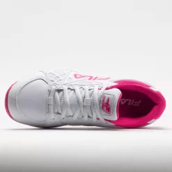 Fila Double Bounce 3 Women's White/White/Pink Glo 8 Fila Double Bounce 3 Women's White/White/Pink Glo -Next stop, Sports. 370042 2