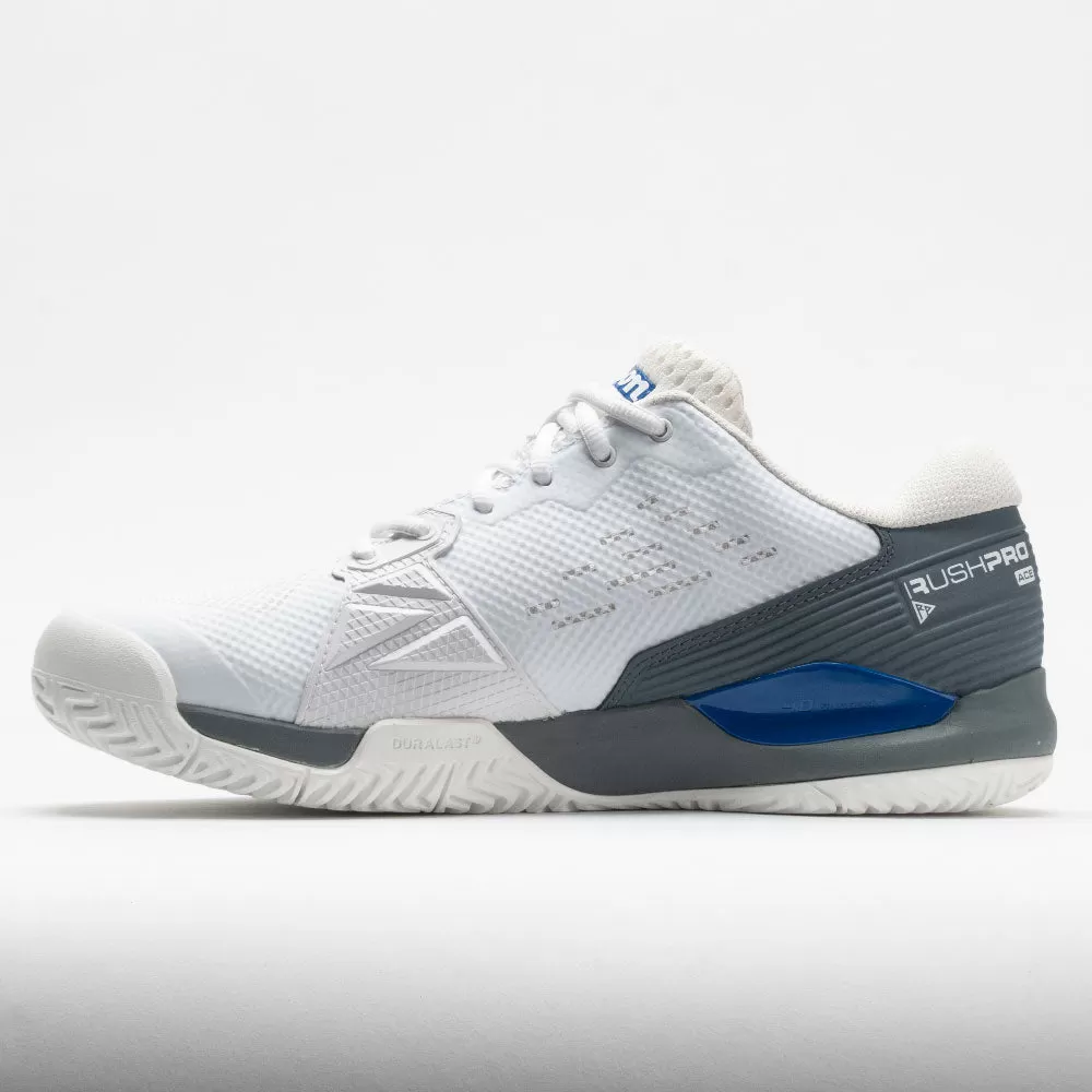 Wilson Rush Pro Ace Pickler Men's White/Stormy Weather/Classic Blue 2 Wilson Rush Pro Ace Pickler Men's White/Stormy Weather/Classic Blue - Image 2