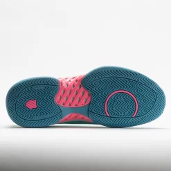 K-Swiss Express Light Pickleball Women's Aruba Blue/Maui Blue/Soft Neo -Next stop, Sports. 370053 4