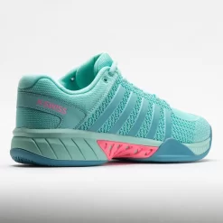 K-Swiss Express Light Pickleball Women's Aruba Blue/Maui Blue/Soft Neo -Next stop, Sports. 370053 6