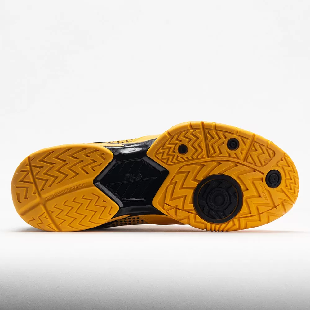 Fila Volley Zone Men's Citrus/Black/Citrus 4 Fila Volley Zone Men's Citrus/Black/Citrus - Image 4