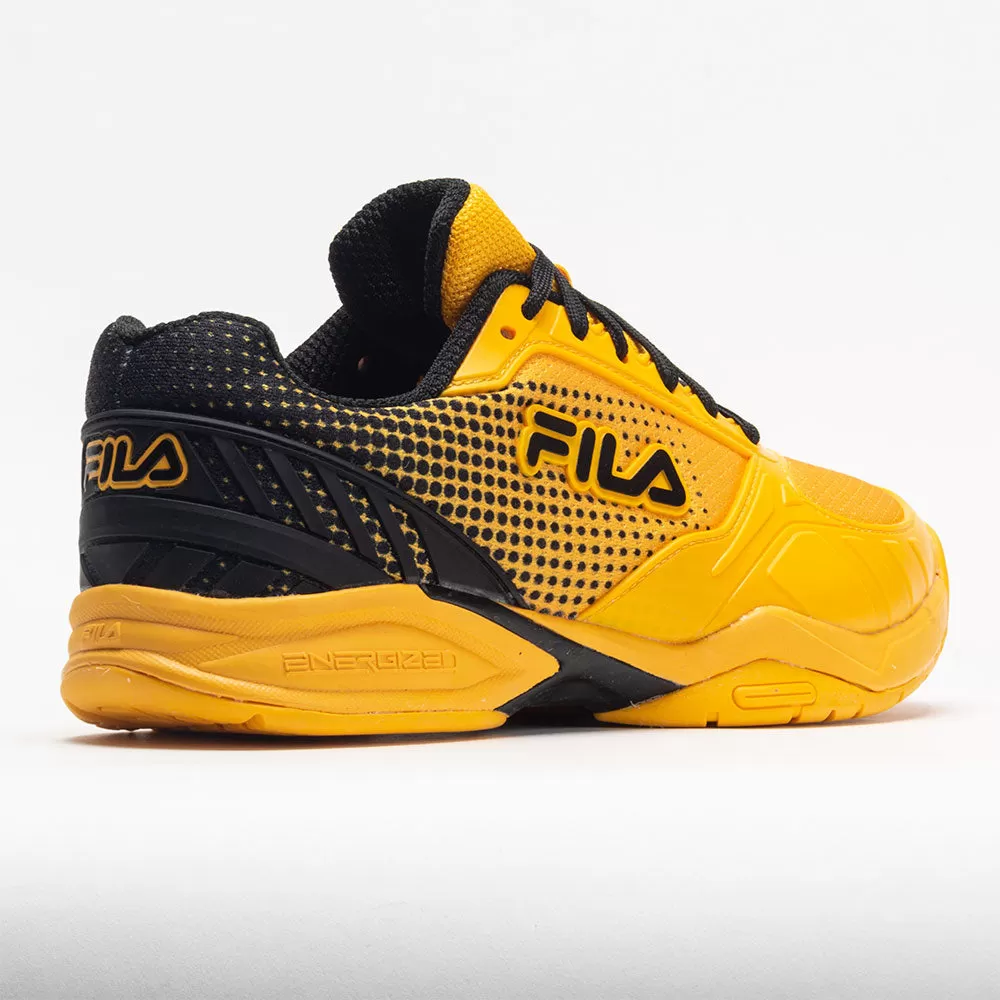 Fila Volley Zone Men's Citrus/Black/Citrus 6 Fila Volley Zone Men's Citrus/Black/Citrus - Image 6