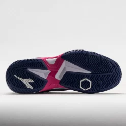 Diadora Trofeo 2 Pickleball Women's Blueprint/Pink Yarrow/White -Next stop, Sports. 370080 4