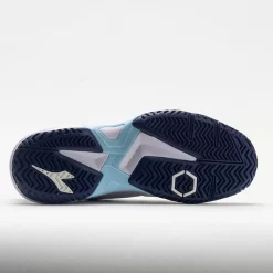 Diadora Trofeo 2 AG Pickleball Women's White/Blueprint/Pink Yarrow 9 Diadora Trofeo 2 AG Pickleball Women's White/Blueprint/Pink Yarrow -Next stop, Sports. 370081 4