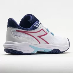 Diadora Trofeo 2 AG Pickleball Women's White/Blueprint/Pink Yarrow 11 Diadora Trofeo 2 AG Pickleball Women's White/Blueprint/Pink Yarrow -Next stop, Sports. 370081 6
