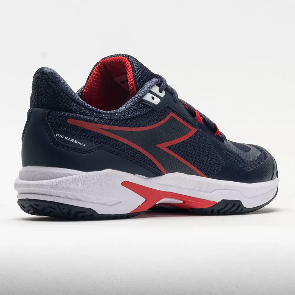 Diadora Trofeo 2 AG Pickleball Men's Blue Corsair/White/Fiery Red 6 Diadora Trofeo 2 AG Pickleball Men's Blue Corsair/White/Fiery Red - Image 6