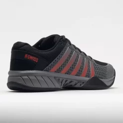 K-Swiss Express Light Pickleball Men's Steel Gray/Jet Black/Orange -Next stop, Sports. 370084 6