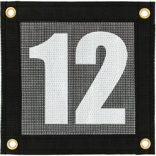Tourna Tennis Court Numbers - Mesh 12 Tourna Tennis Court Numbers - Mesh - Image 12