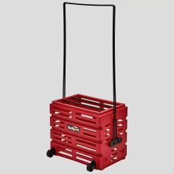 Tourna Ballport Deluxe With Wheels 80 Balls -Next stop, Sports. 500178 red 1
