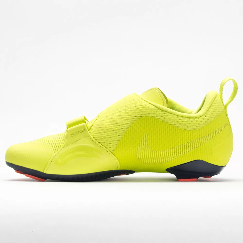 Nike SuperRep Cycle Men's Cyber/Blackened Blue/Bright Mango 2 Nike SuperRep Cycle Men's Cyber/Blackened Blue/Bright Mango - Image 2