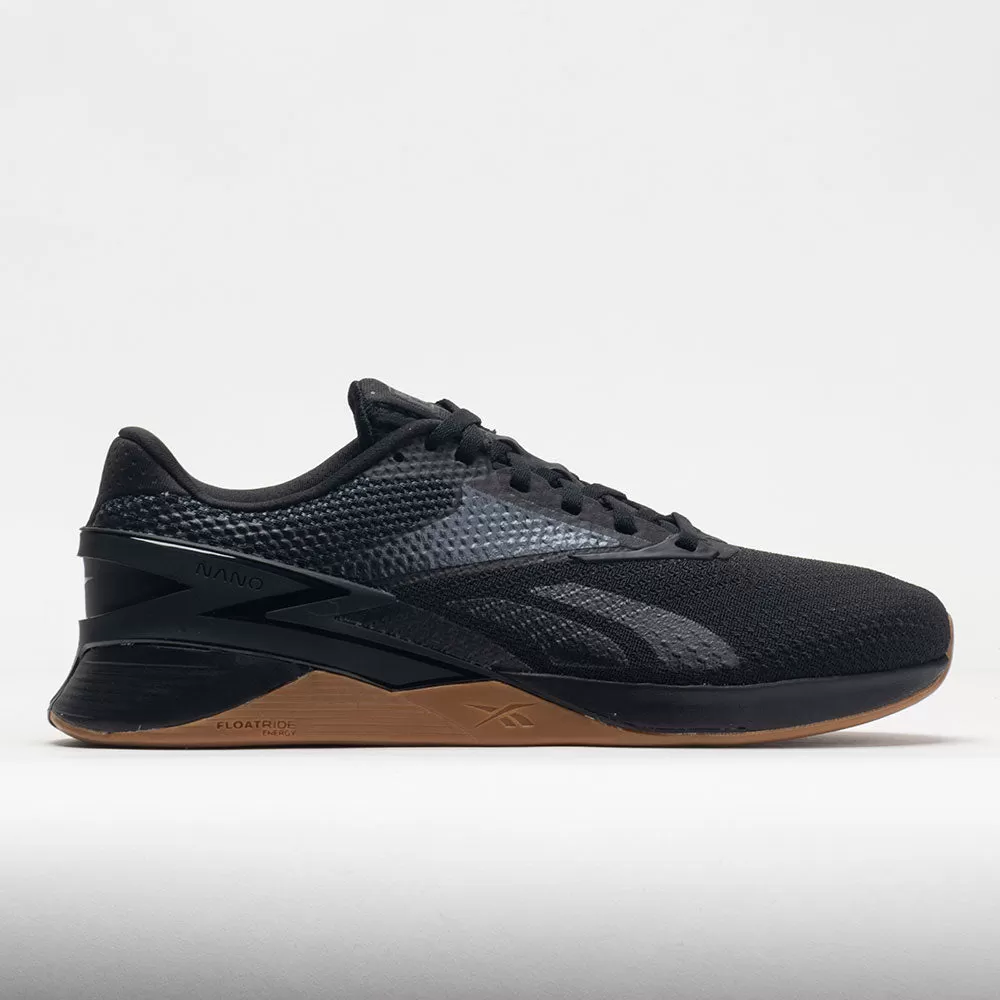 Reebok Nano X3 Men's Core Black/Pure Grey 1 Reebok Nano X3 Men's Core Black/Pure Grey