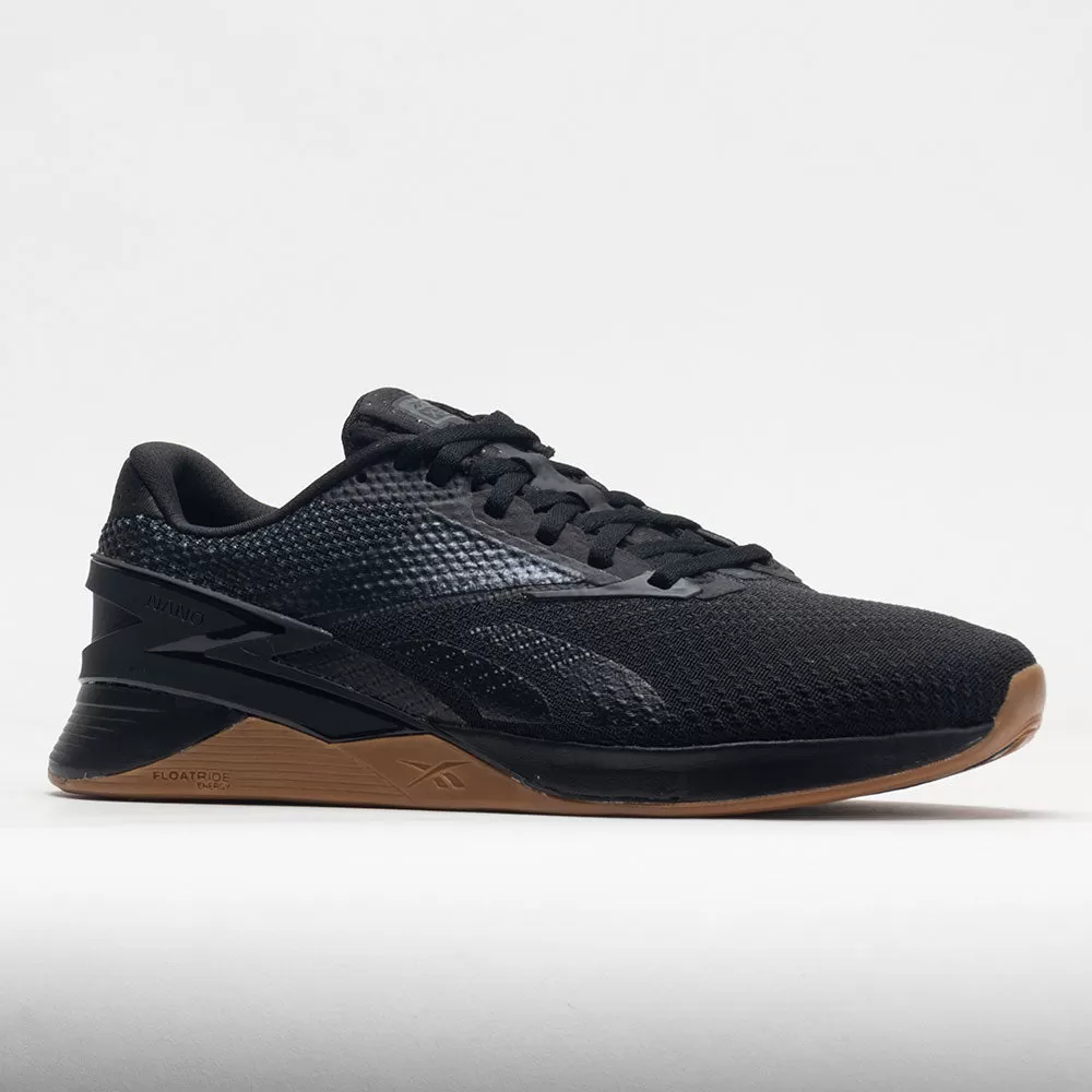 Reebok Nano X3 Men's Core Black/Pure Grey 5 Reebok Nano X3 Men's Core Black/Pure Grey - Image 5