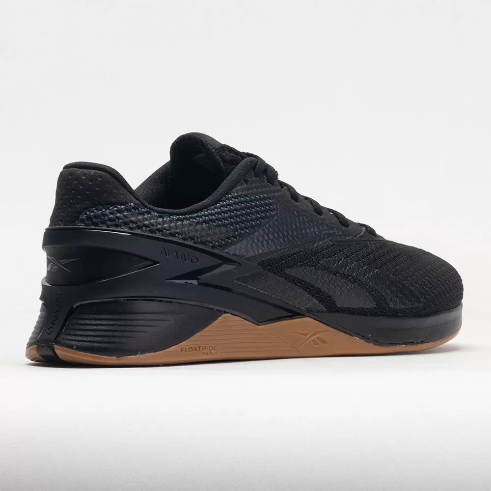 Reebok Nano X3 Men's Core Black/Pure Grey 6 Reebok Nano X3 Men's Core Black/Pure Grey - Image 6