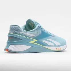 Reebok Nano X3 Women's Blue Pearl/Energy Glow/Peach Fuzz -Next stop, Sports. 561901 6