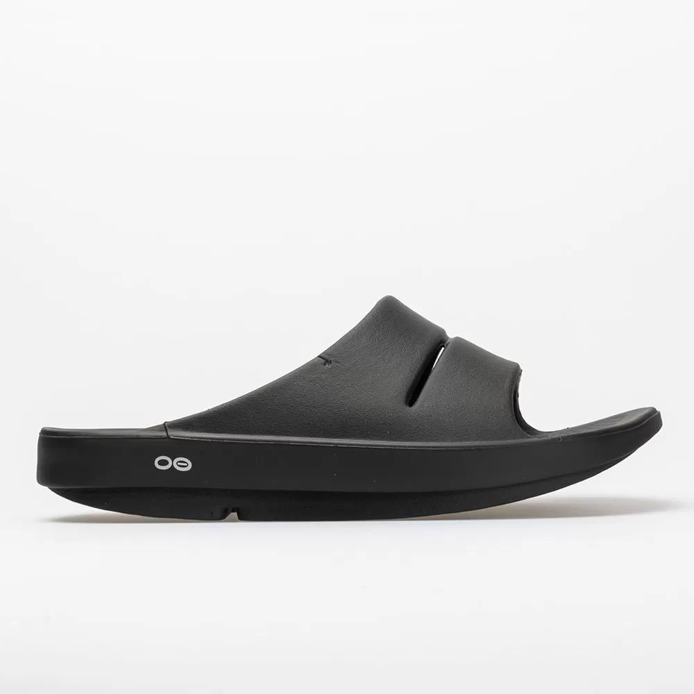 OOFOS OOahh Men's Black 1 OOFOS OOahh Men's Black