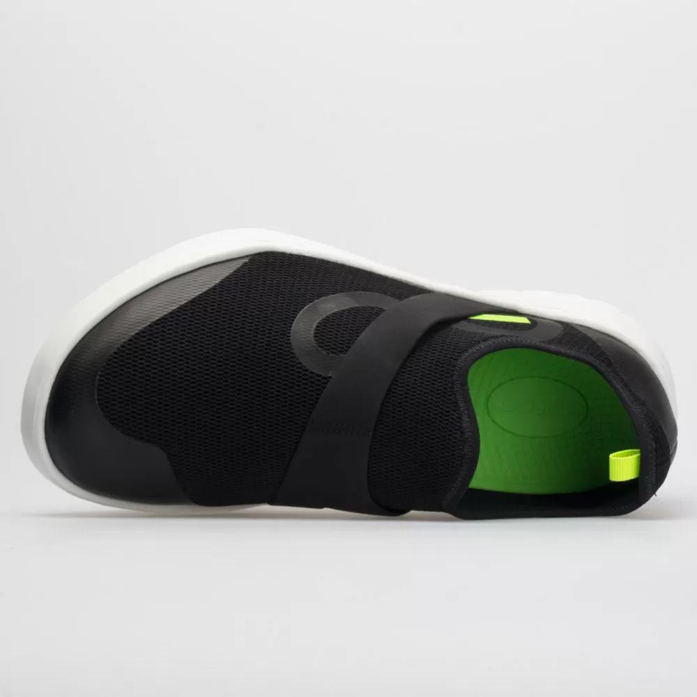 OOFOS OOmg Low Men's Black/White 3 OOFOS OOmg Low Men's Black/White - Image 3