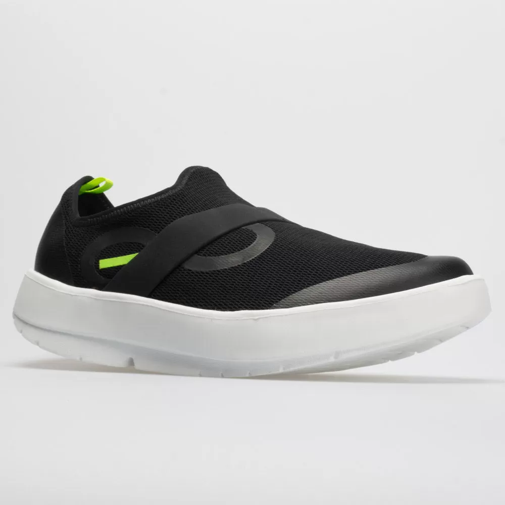 OOFOS OOmg Low Men's Black/White 6 OOFOS OOmg Low Men's Black/White - Image 6