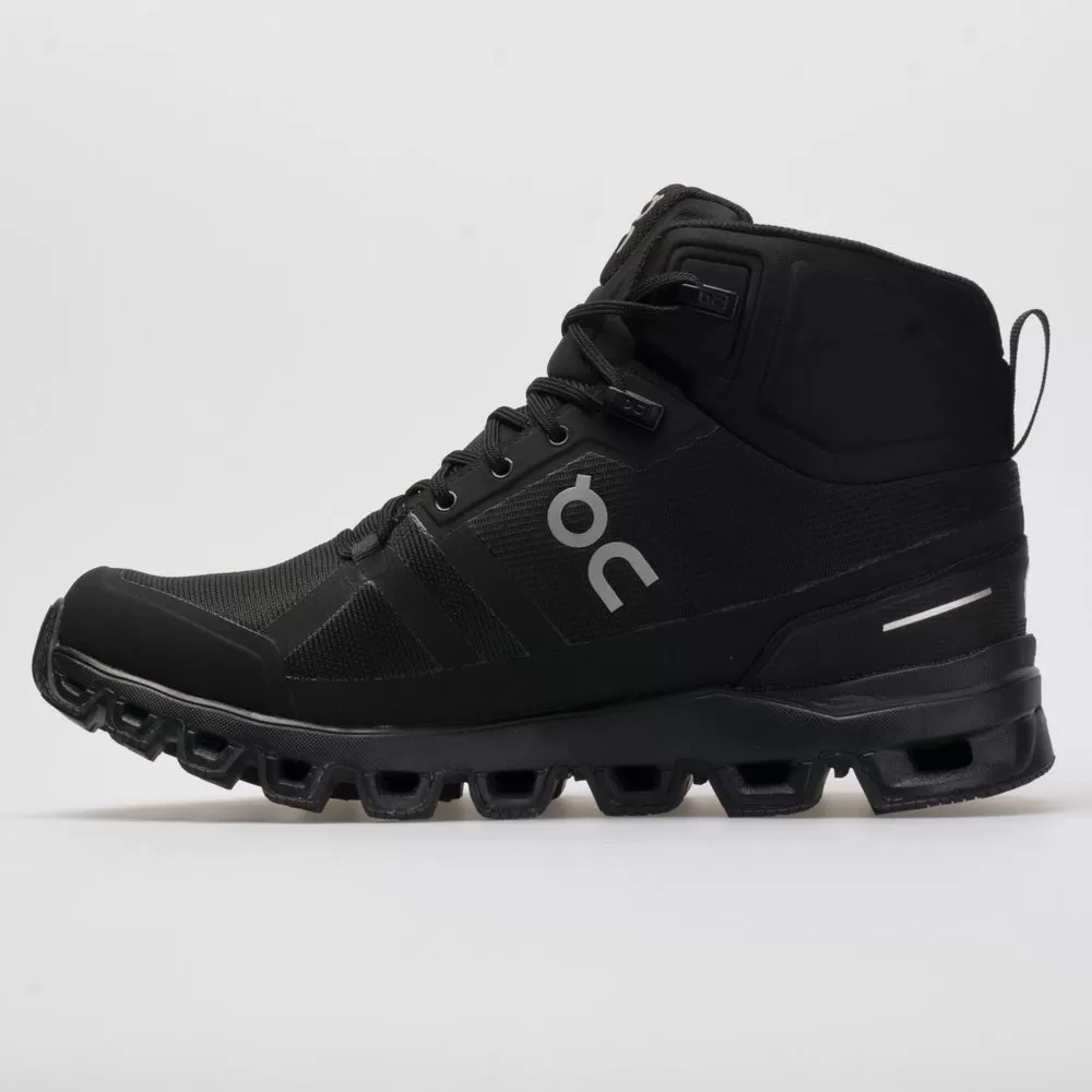 On Running On Cloudrock Waterproof Men's All Black 2 On Running On Cloudrock Waterproof Men's All Black - Image 2