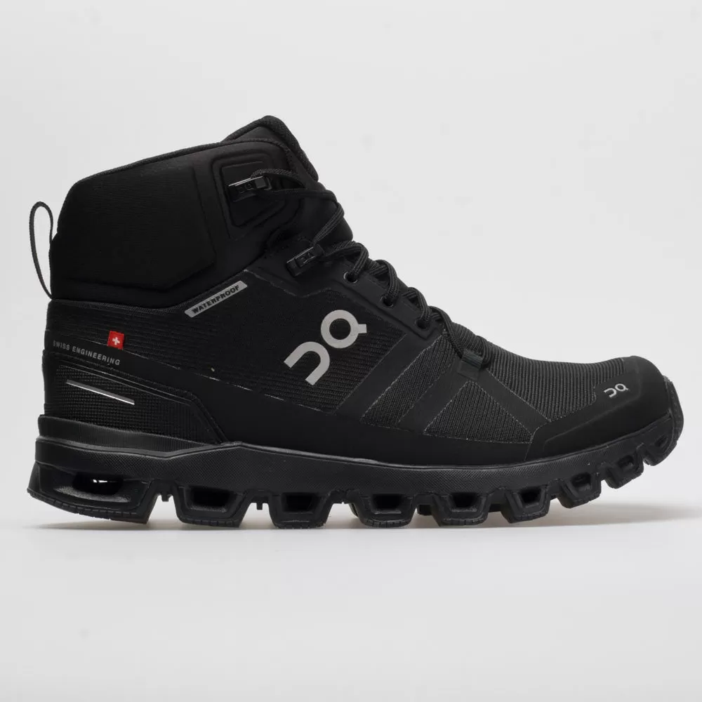 On Running On Cloudrock Waterproof Men's All Black 1 On Running On Cloudrock Waterproof Men's All Black