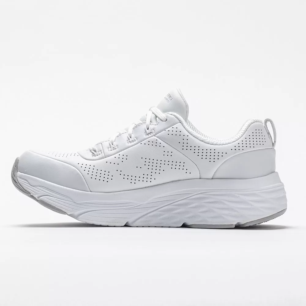 Skechers Max Cushioning Elite Women's White/Silver 2 Skechers Max Cushioning Elite Women's White/Silver - Image 2
