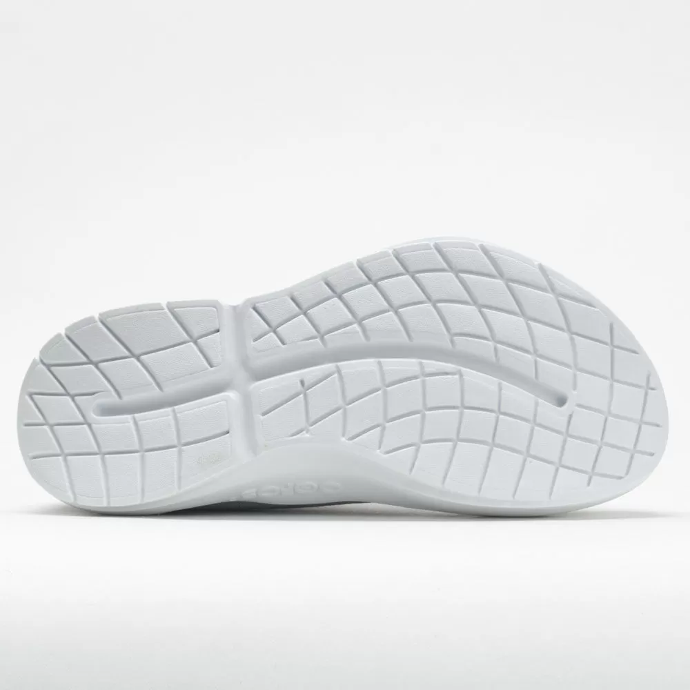 OOFOS OOmg EeZee Men's White/Gray 4 OOFOS OOmg EeZee Men's White/Gray - Image 4