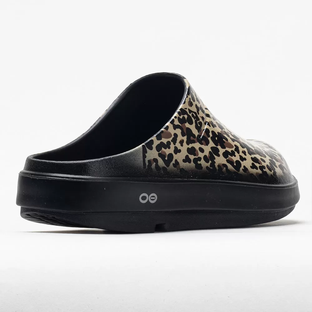 OOFOS OOcloog Limited Women's Black Leopard 6 OOFOS OOcloog Limited Women's Black Leopard - Image 6