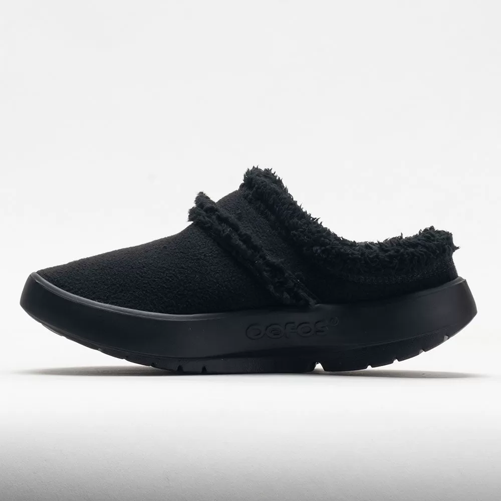 OOFOS OOcoozie Mule Men's Black 2 OOFOS OOcoozie Mule Men's Black - Image 2