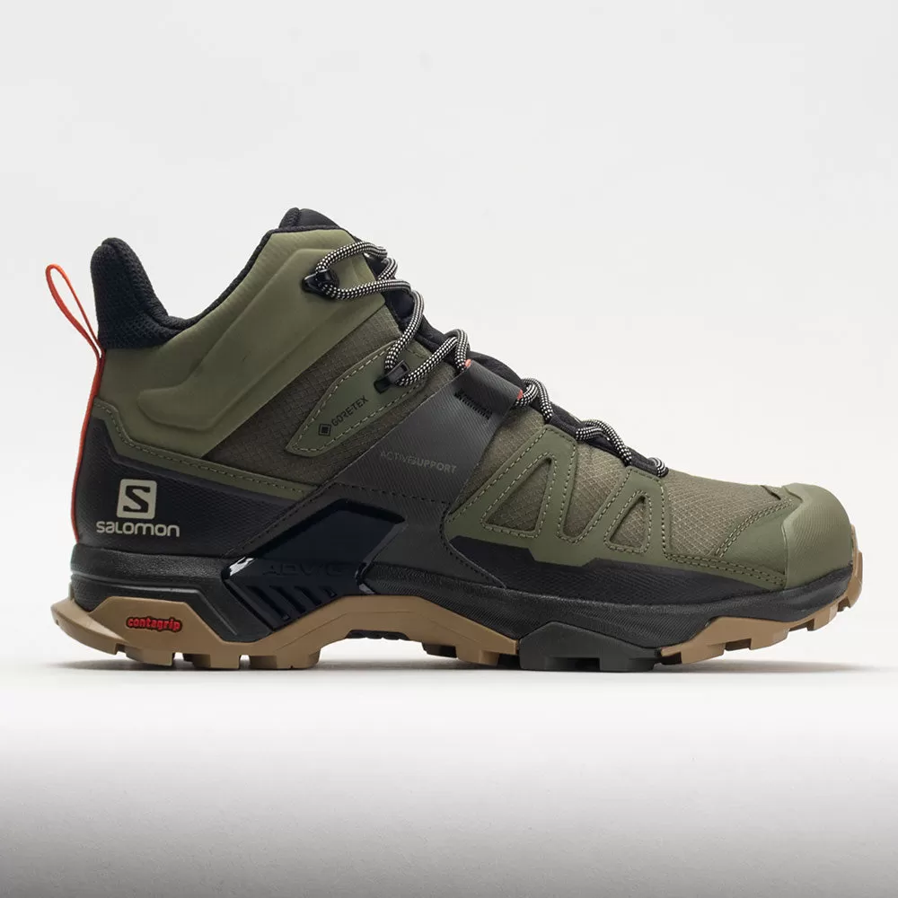 Salomon X Ultra 4 Mid GTX Men's Deep Lichen Green/Peat/Kelp 1 Salomon X Ultra 4 Mid GTX Men's Deep Lichen Green/Peat/Kelp